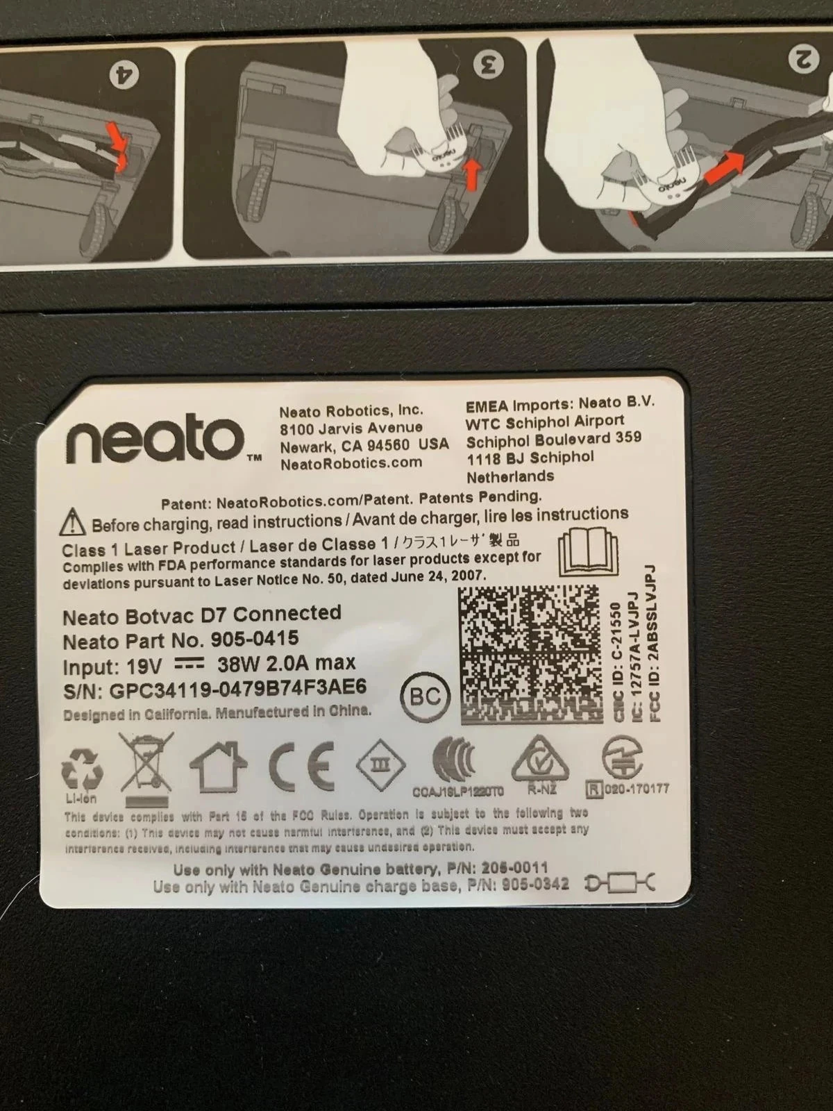 Aspiradora "Neato Botvac D7" conectada – photo 3